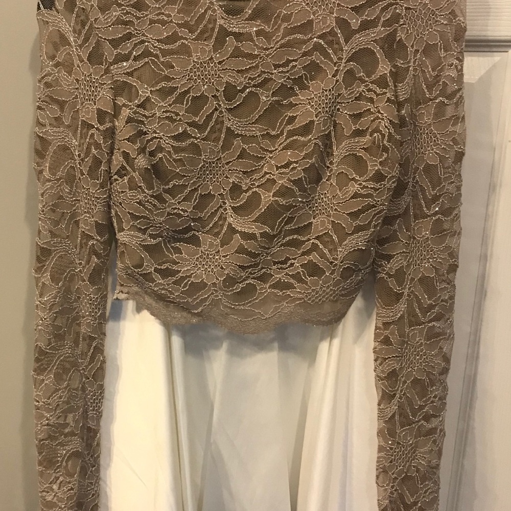 Prom or evening wear skirt blouse